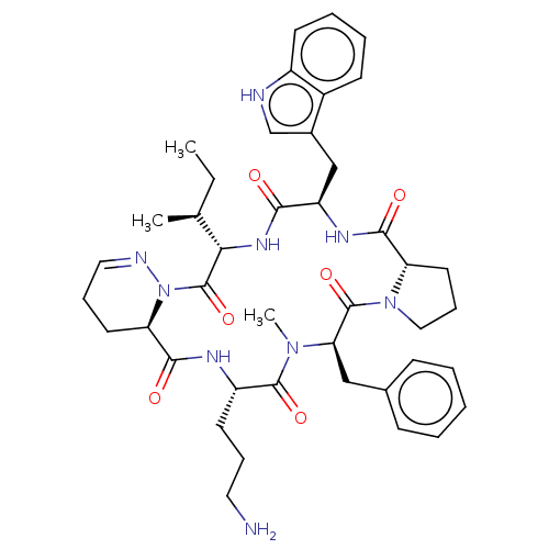 Chemical structure of BindingDB Monomer ID 50001303