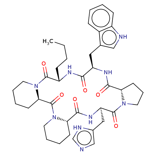 Chemical structure of BindingDB Monomer ID 50001310