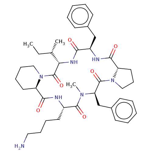 Chemical structure of BindingDB Monomer ID 50001315