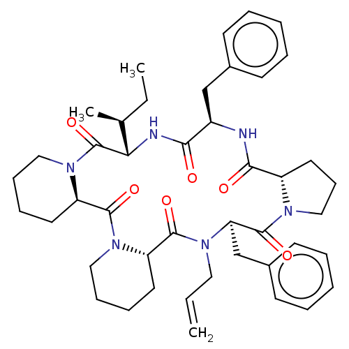 Chemical structure of BindingDB Monomer ID 50001331
