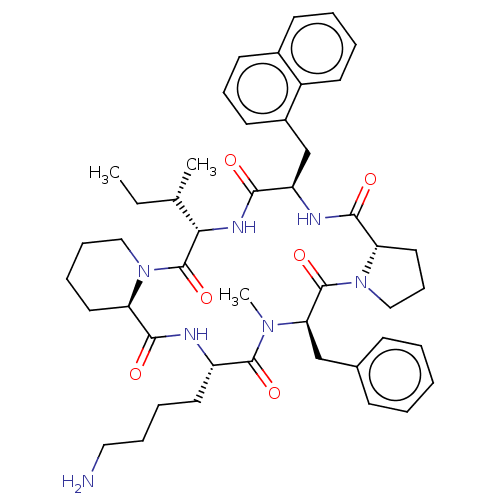 Chemical structure of BindingDB Monomer ID 50001333