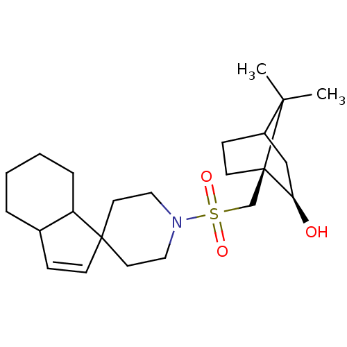 Chemical structure of BindingDB Monomer ID 50001342
