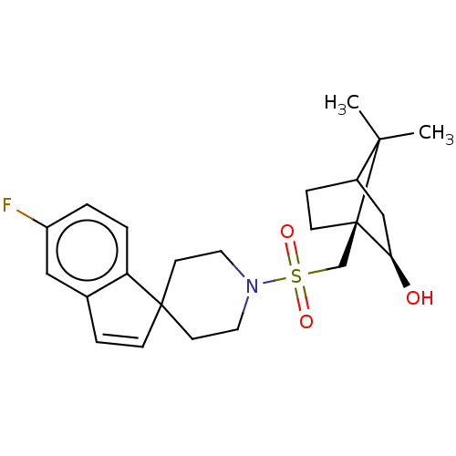 Chemical structure of BindingDB Monomer ID 50001354