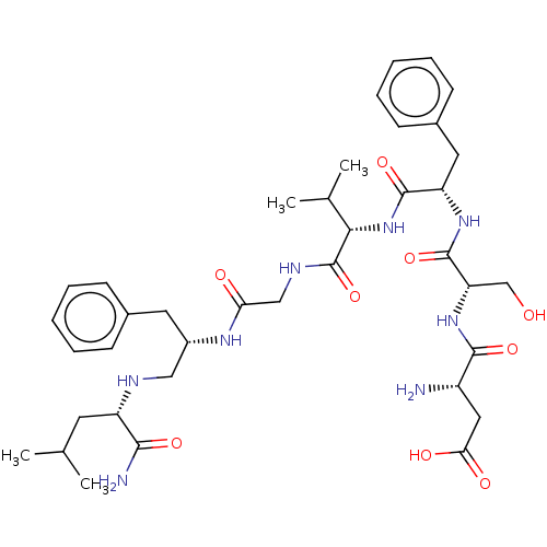 Chemical structure of BindingDB Monomer ID 50001439