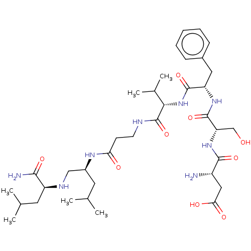 Chemical structure of BindingDB Monomer ID 50001442