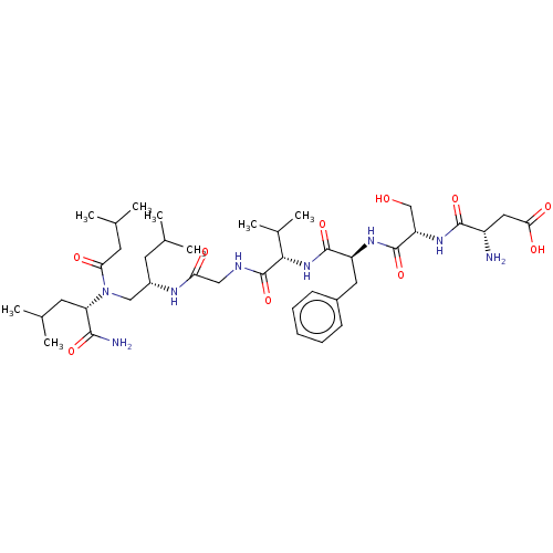 Chemical structure of BindingDB Monomer ID 50001444