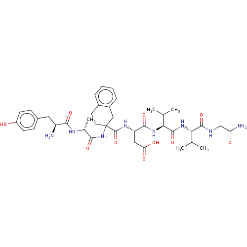 Chemical structure of BindingDB Monomer ID 50001459