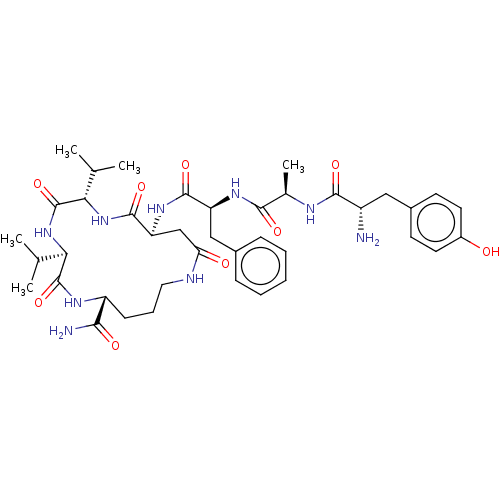 Chemical structure of BindingDB Monomer ID 50001469