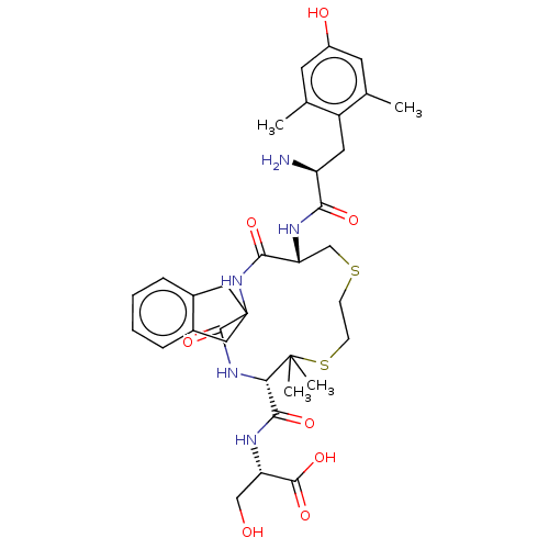 Chemical structure of BindingDB Monomer ID 50001589