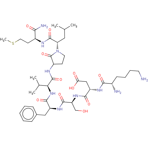 Chemical structure of BindingDB Monomer ID 50001593