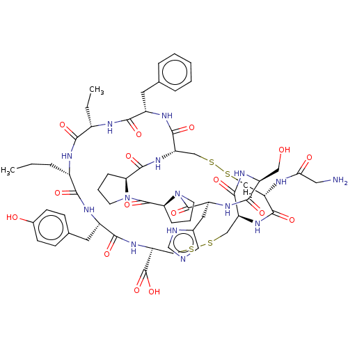 Chemical structure of BindingDB Monomer ID 50001698