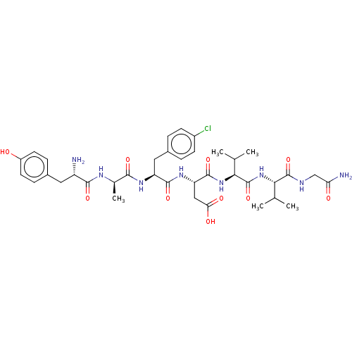 Chemical structure of BindingDB Monomer ID 50001721