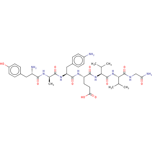 Chemical structure of BindingDB Monomer ID 50001723