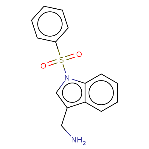 Chemical structure of BindingDB Monomer ID 50001821