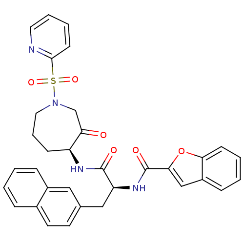 Chemical structure of BindingDB Monomer ID 50002374