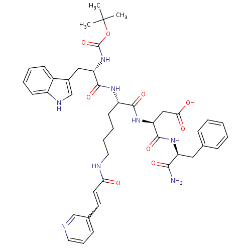 Chemical structure of BindingDB Monomer ID 50002483