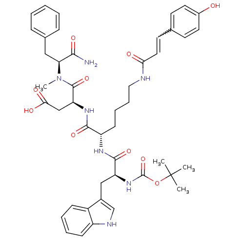 Chemical structure of BindingDB Monomer ID 50002485