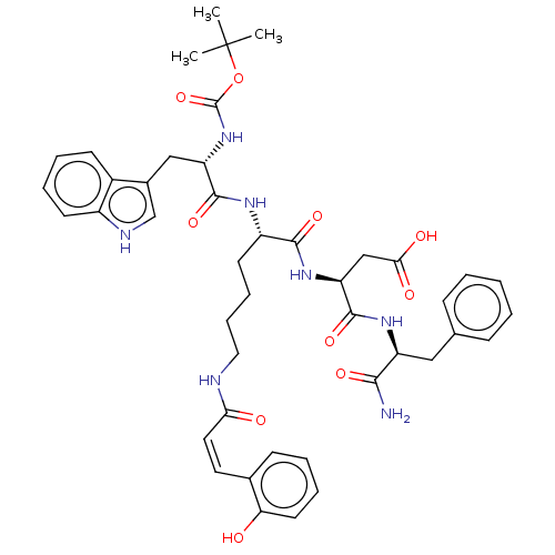 Chemical structure of BindingDB Monomer ID 50002487