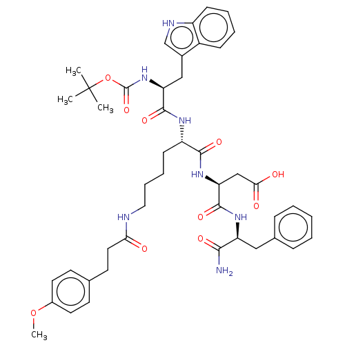 Chemical structure of BindingDB Monomer ID 50002495