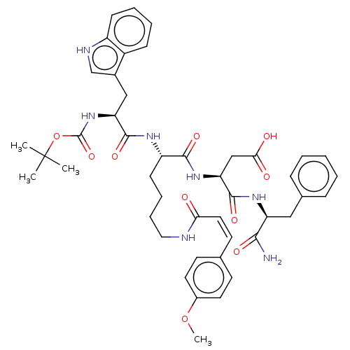 Chemical structure of BindingDB Monomer ID 50002496