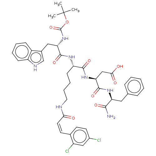 Chemical structure of BindingDB Monomer ID 50002497