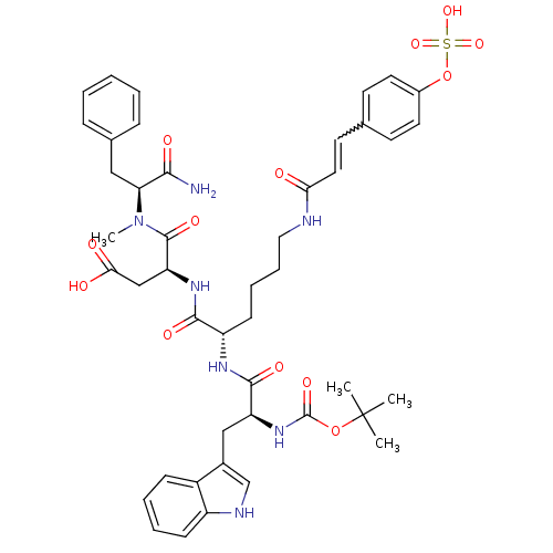 Chemical structure of BindingDB Monomer ID 50002501