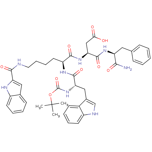 Chemical structure of BindingDB Monomer ID 50002510