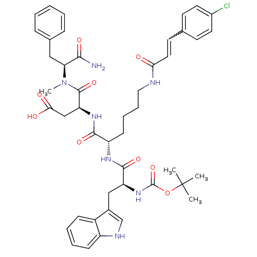 Chemical structure of BindingDB Monomer ID 50002519