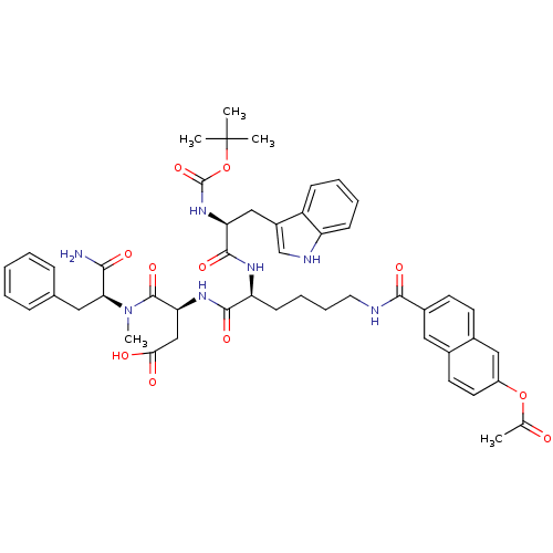Chemical structure of BindingDB Monomer ID 50002523