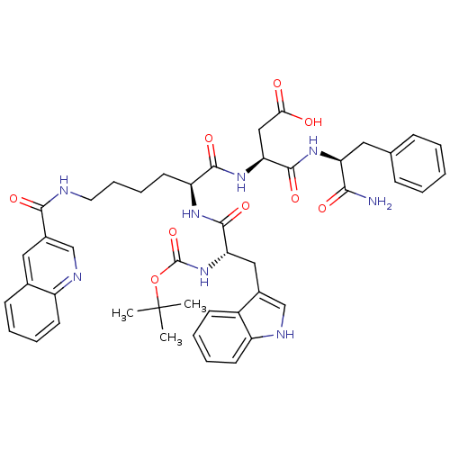 Chemical structure of BindingDB Monomer ID 50002524
