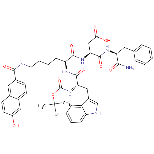 Chemical structure of BindingDB Monomer ID 50002529