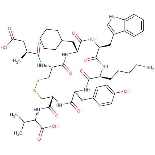 Chemical structure of BindingDB Monomer ID 50002714