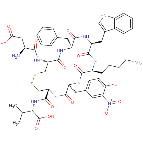 Chemical structure of BindingDB Monomer ID 50002723