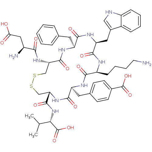 Chemical structure of BindingDB Monomer ID 50002724