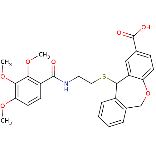 Chemical structure of BindingDB Monomer ID 50002774