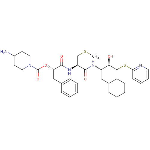 Chemical structure of BindingDB Monomer ID 50002967