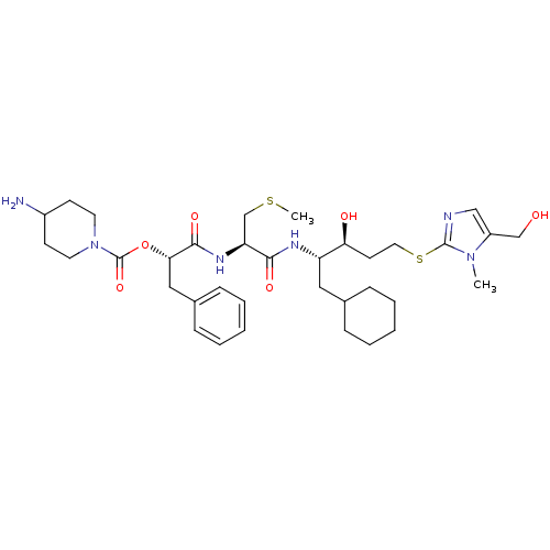 Chemical structure of BindingDB Monomer ID 50002969