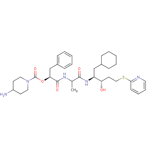 Chemical structure of BindingDB Monomer ID 50002971