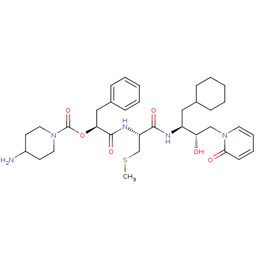 Chemical structure of BindingDB Monomer ID 50002972