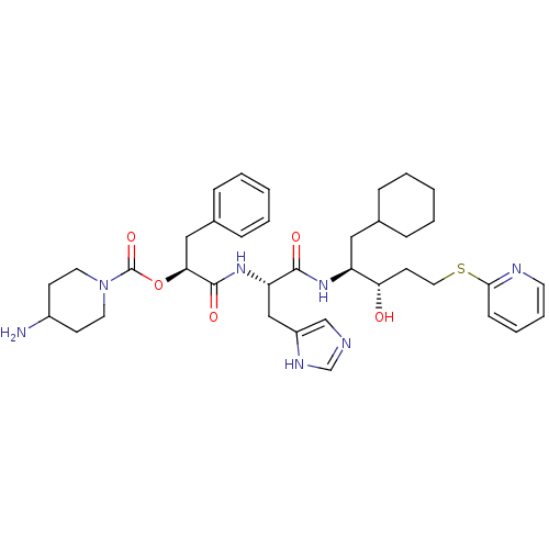 Chemical structure of BindingDB Monomer ID 50002974