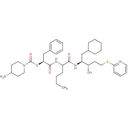 Chemical structure of BindingDB Monomer ID 50002980