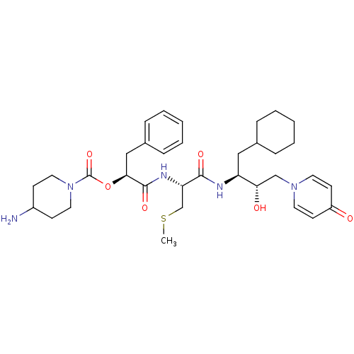 Chemical structure of BindingDB Monomer ID 50002981