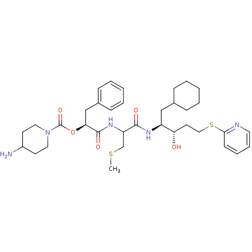 Chemical structure of BindingDB Monomer ID 50002989