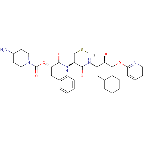 Chemical structure of BindingDB Monomer ID 50002990
