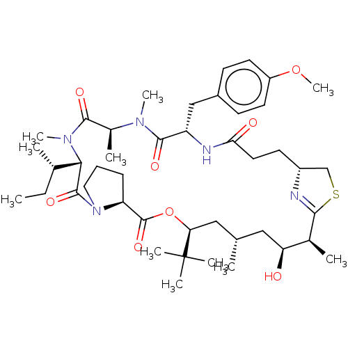 Chemical structure of BindingDB Monomer ID 50003017