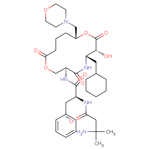 Chemical structure of BindingDB Monomer ID 50003165