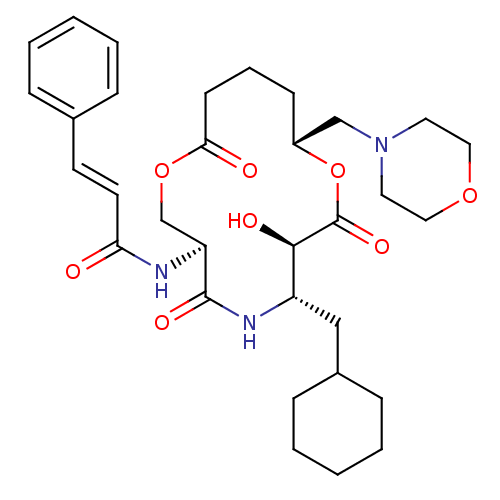 Chemical structure of BindingDB Monomer ID 50003167
