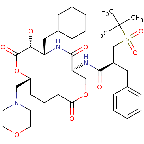 Chemical structure of BindingDB Monomer ID 50003168