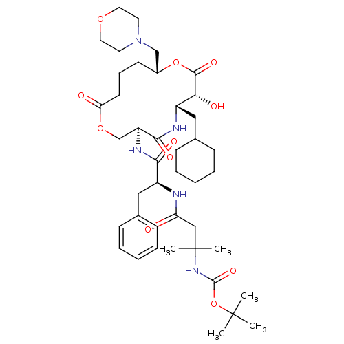 Chemical structure of BindingDB Monomer ID 50003174