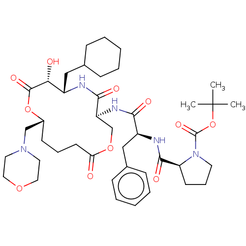 Chemical structure of BindingDB Monomer ID 50003176